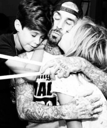 Gloria Barker's son Travis Barker and her grandchildren